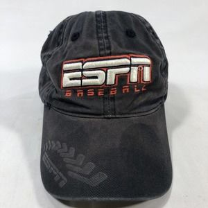 ESPN BASEBALL HAT CAP YOUTH ONE SIZE FITS MOST STRAP BACK EMBROIDERED ADJUSTABLE